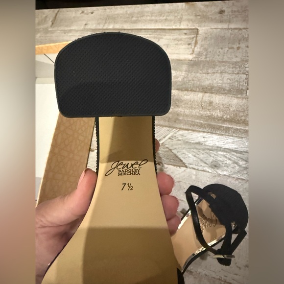 Jewel Badgley Mischka Black Heels - Picture 8 of 11